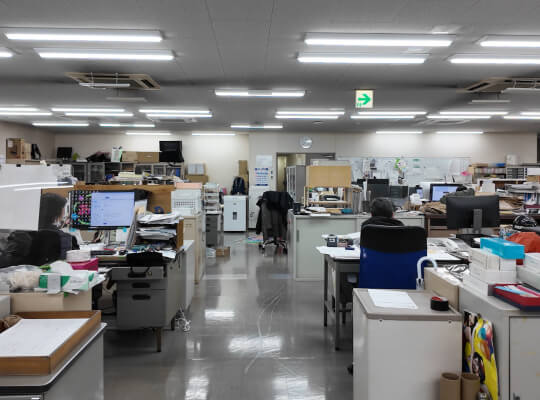 事務所内の様子